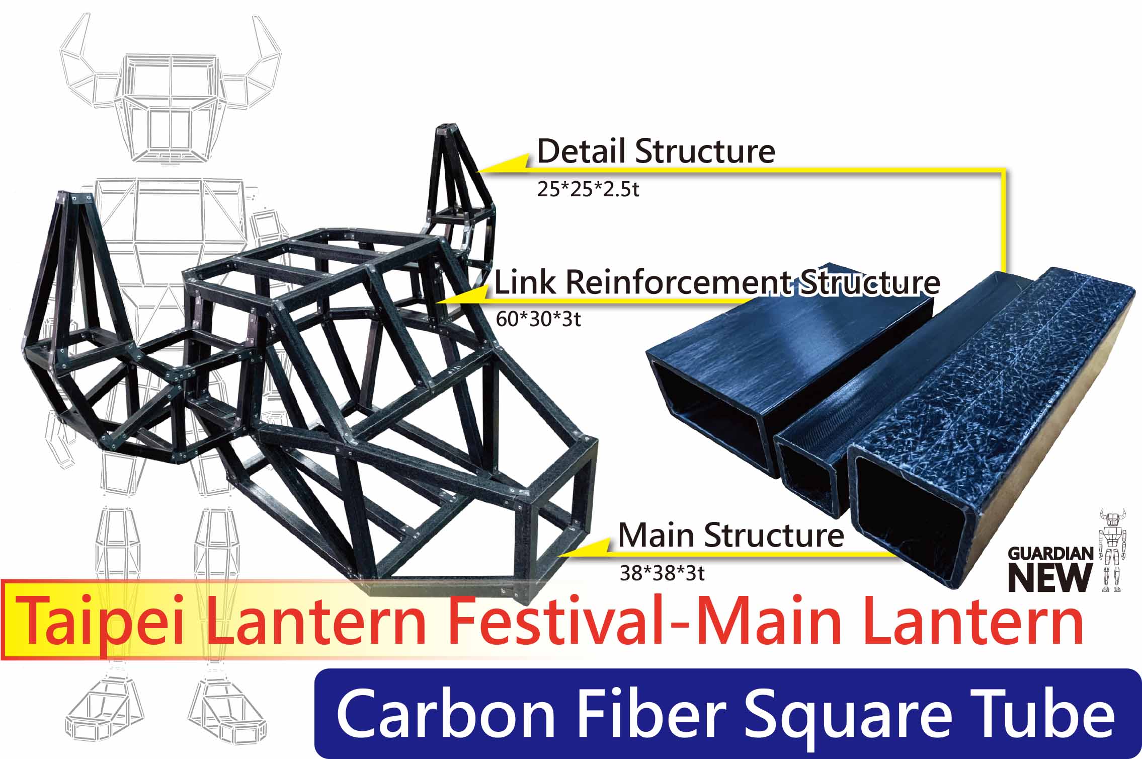 Carbon Fiber Square Tube